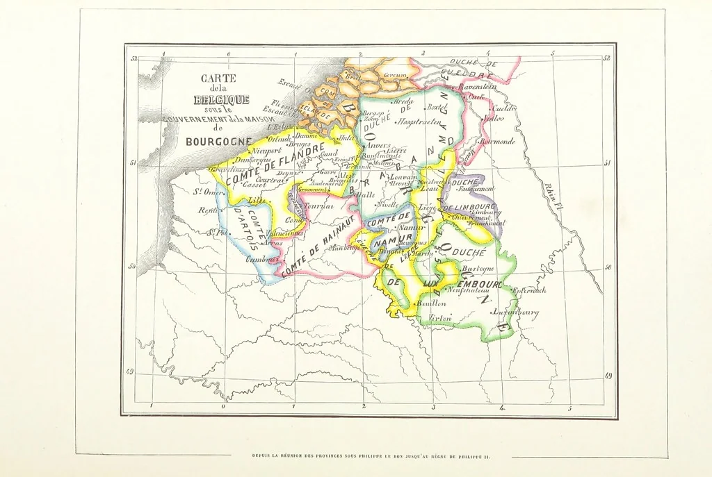 An illustration from Histoire de la Belgique ... Troisième edition, entièrement refondue et ... augmentée, etc, 1853, leaf 447