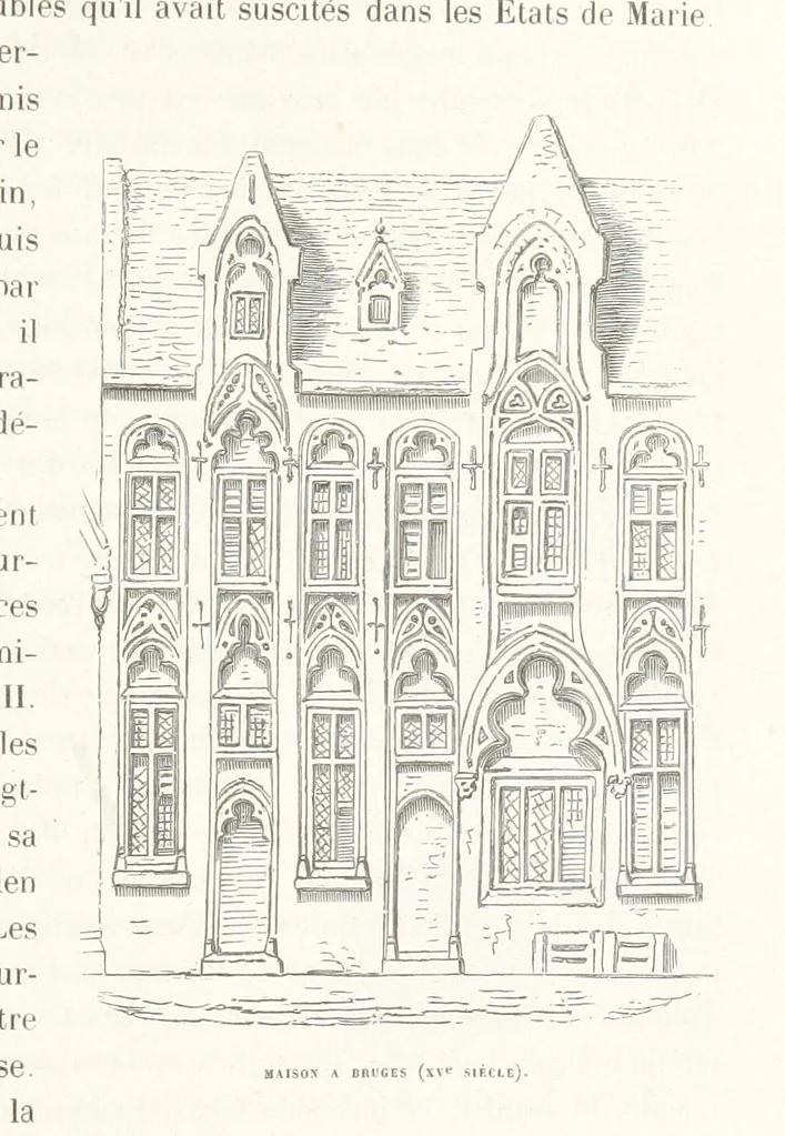 An illustration from Histoire de la Belgique ... Troisième edition, entièrement refondue et ... augmentée, etc, 1853, leaf 523