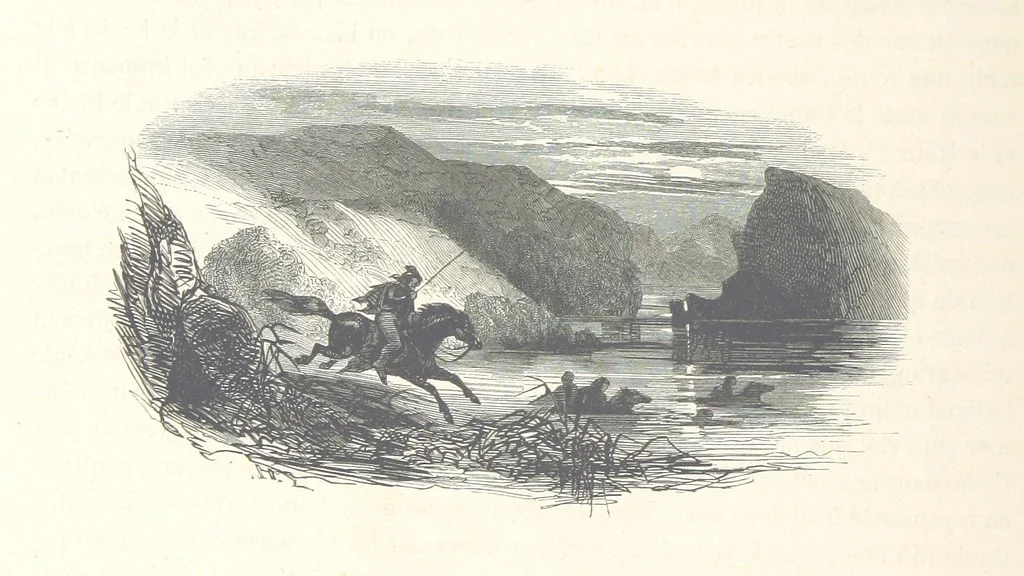 An illustration from Histoire de la Belgique ... Troisième edition, entièrement refondue et ... augmentée, etc, 1853, leaf 54