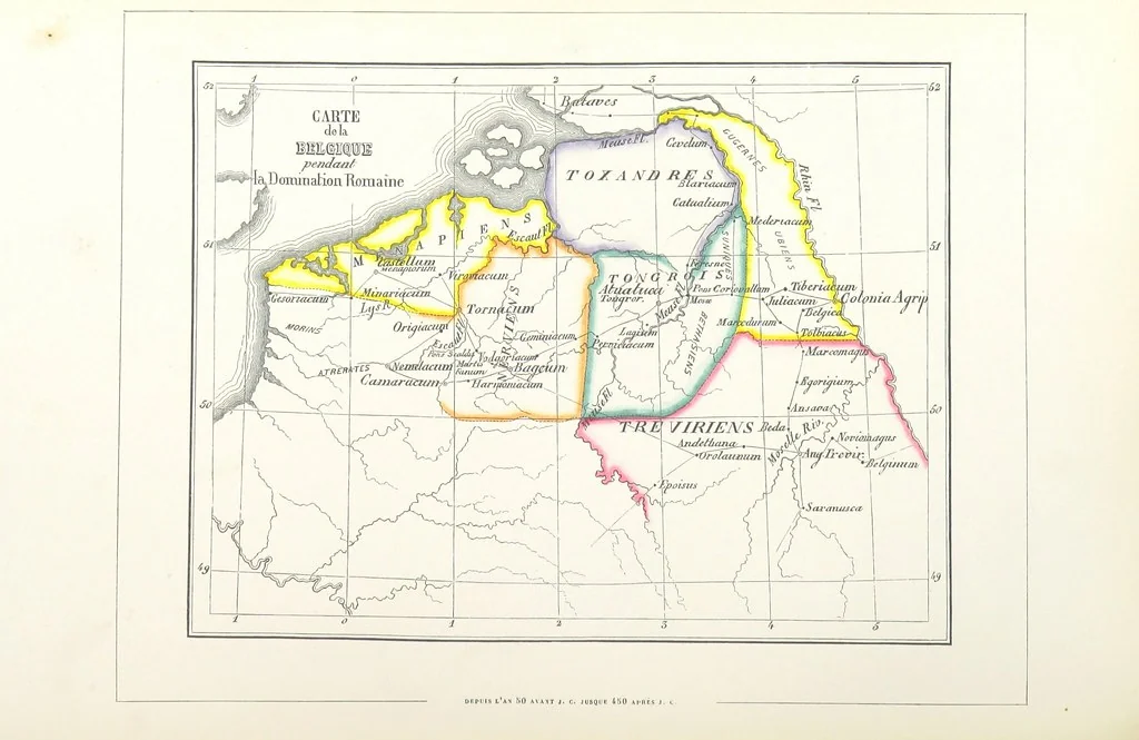 An illustration from Histoire de la Belgique ... Troisième edition, entièrement refondue et ... augmentée, etc, 1853, leaf 56