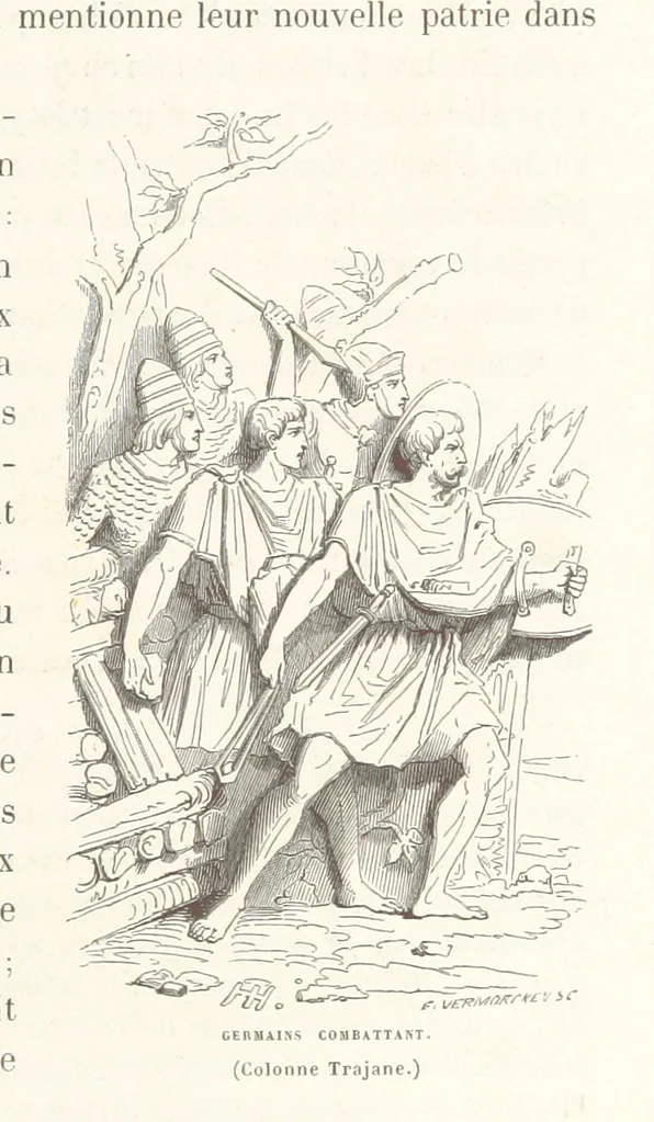 An illustration from Histoire de la Belgique ... Troisième edition, entièrement refondue et ... augmentée, etc, 1853, leaf 63