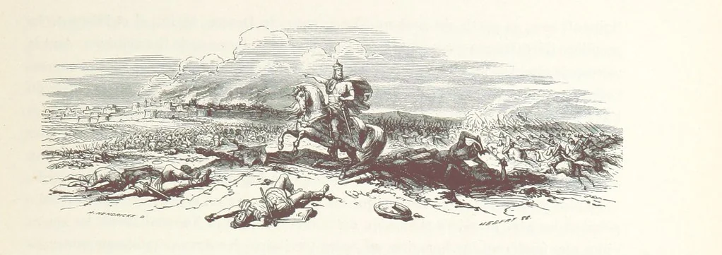 An illustration from Histoire de la Belgique ... Troisième edition, entièrement refondue et ... augmentée, etc, 1853, leaf 83