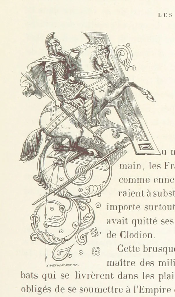 An illustration from Histoire de la Belgique ... Troisième edition, entièrement refondue et ... augmentée, etc, 1853, leaf 91