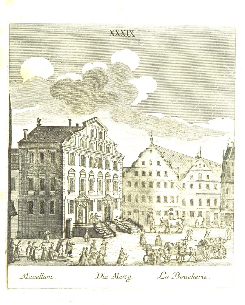 An illustration from Die Schönheiten der Königl. Kreisstadt Augsburg und deren Umgebungen, in 49 bildlichen Vorstellungen, mit Beschreibung von G. H. K, 1819, leaf 133