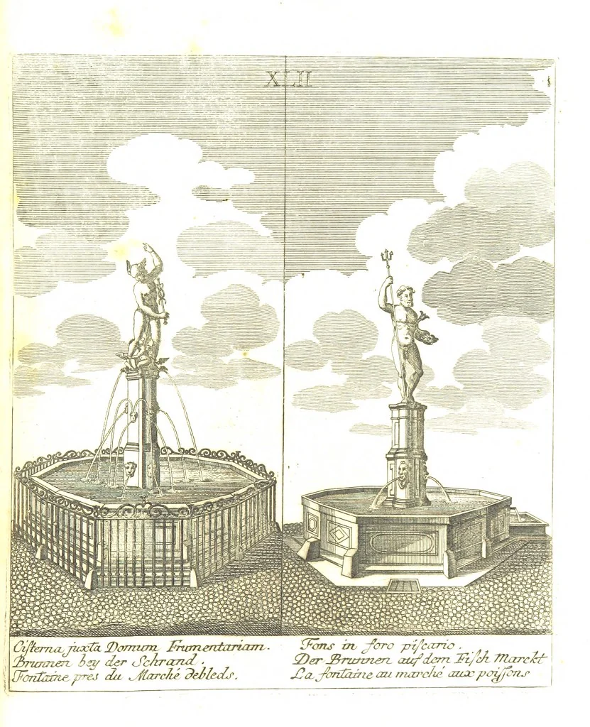An illustration from Die Schönheiten der Königl. Kreisstadt Augsburg und deren Umgebungen, in 49 bildlichen Vorstellungen, mit Beschreibung von G. H. K, 1819, leaf 143