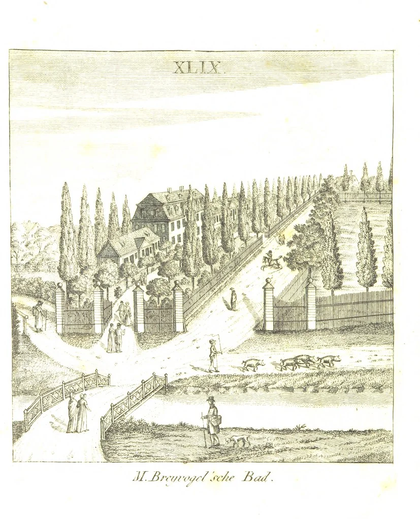 An illustration from Die Schönheiten der Königl. Kreisstadt Augsburg und deren Umgebungen, in 49 bildlichen Vorstellungen, mit Beschreibung von G. H. K, 1819, leaf 166