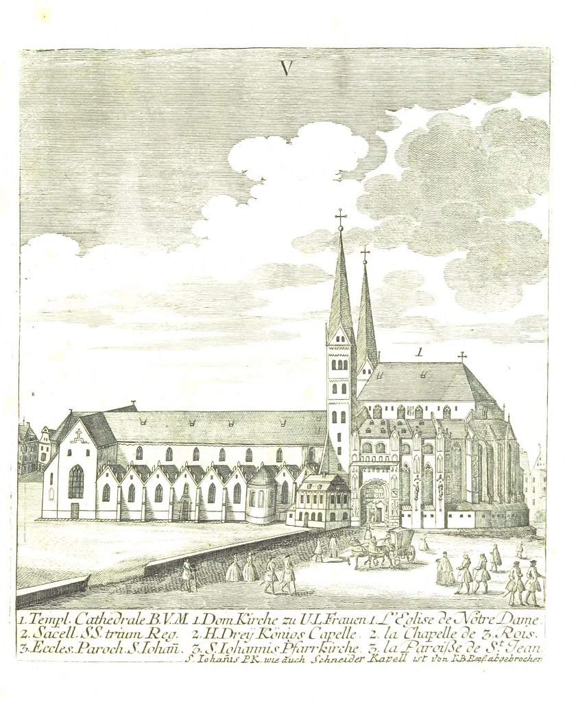 An illustration from Die Schönheiten der Königl. Kreisstadt Augsburg und deren Umgebungen, in 49 bildlichen Vorstellungen, mit Beschreibung von G. H. K, 1819, leaf 23