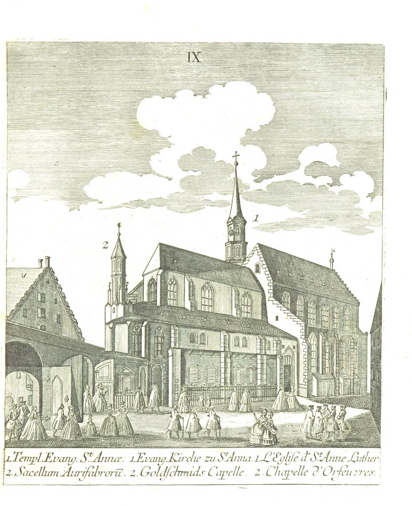 An illustration from Die Schönheiten der Königl. Kreisstadt Augsburg und deren Umgebungen, in 49 bildlichen Vorstellungen, mit Beschreibung von G. H. K, 1819, leaf 37
