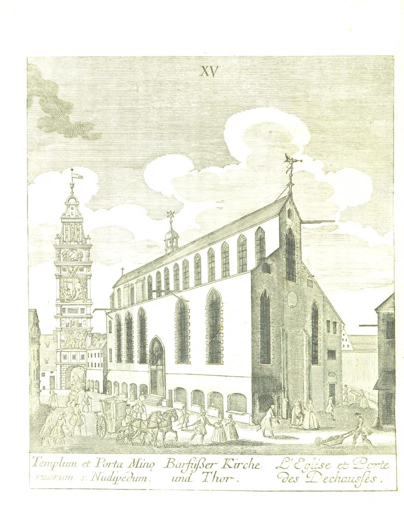 An illustration from Die Schönheiten der Königl. Kreisstadt Augsburg und deren Umgebungen, in 49 bildlichen Vorstellungen, mit Beschreibung von G. H. K, 1819, leaf 56