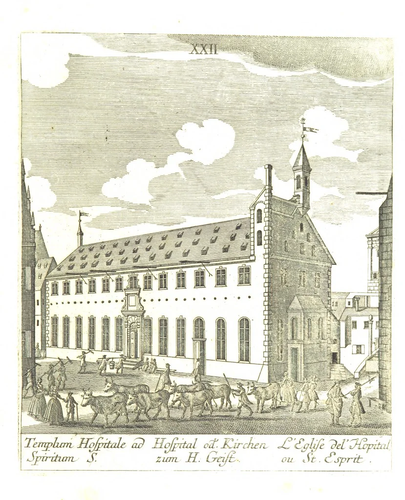 An illustration from Die Schönheiten der Königl. Kreisstadt Augsburg und deren Umgebungen, in 49 bildlichen Vorstellungen, mit Beschreibung von G. H. K, 1819, leaf 79