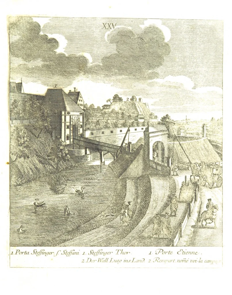 An illustration from Die Schönheiten der Königl. Kreisstadt Augsburg und deren Umgebungen, in 49 bildlichen Vorstellungen, mit Beschreibung von G. H. K, 1819, leaf 89