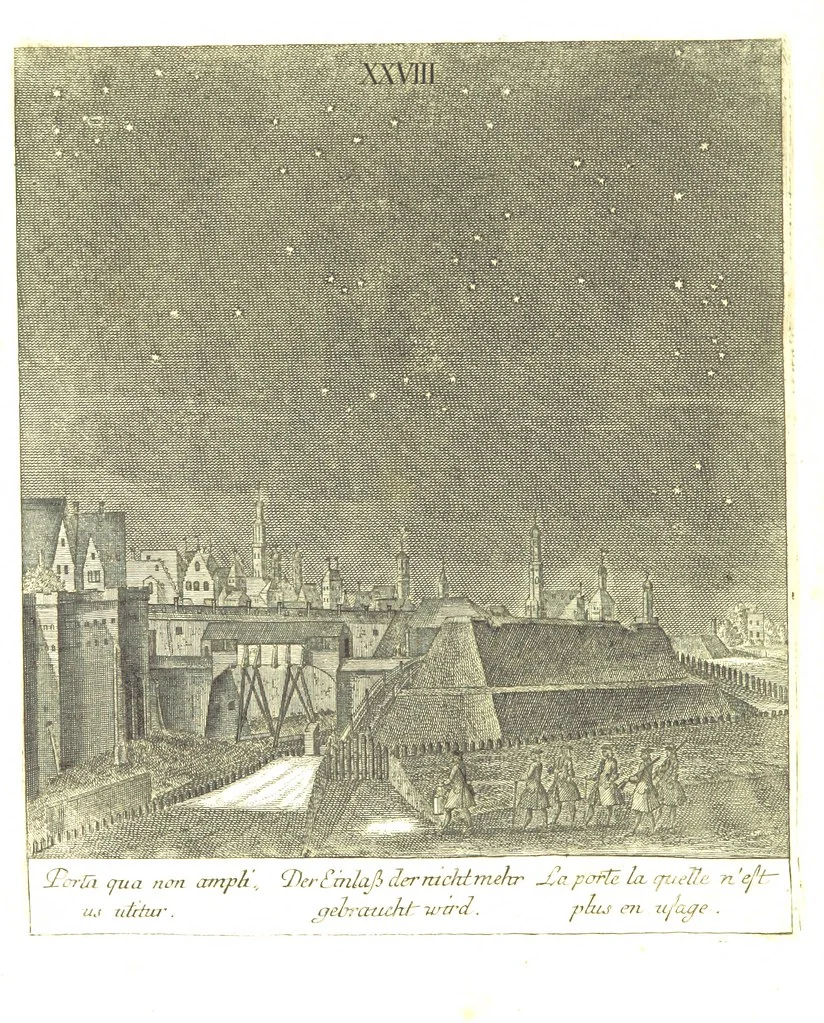 An illustration from Die Schönheiten der Königl. Kreisstadt Augsburg und deren Umgebungen, in 49 bildlichen Vorstellungen, mit Beschreibung von G. H. K, 1819, leaf 98