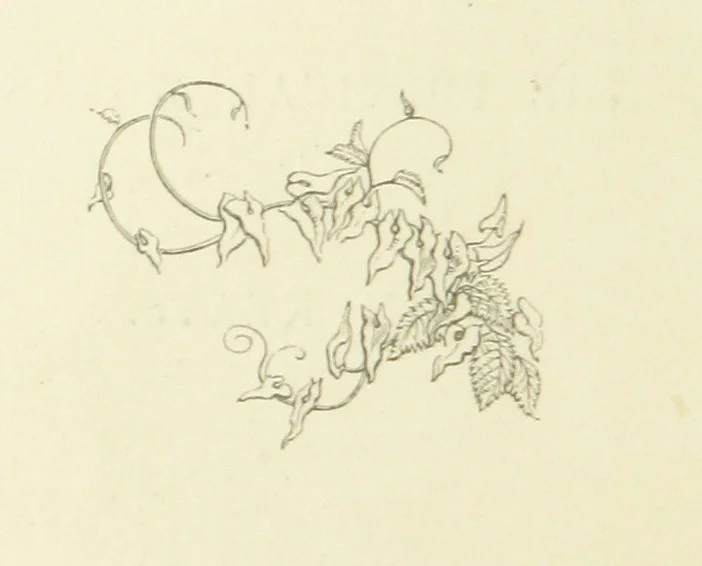 An illustration from The Poetical Works of John Keats. With a memoir by Richard Monckton Milnes. Illustrated by 120 designs, original and from the antique, drawn on wood by George Scharf, Jun, 1854, leaf 10