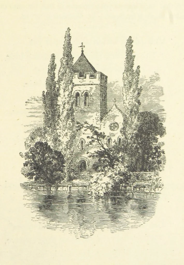An illustration from The Christian Year, etc. [With a portrait, 1874, leaf 107