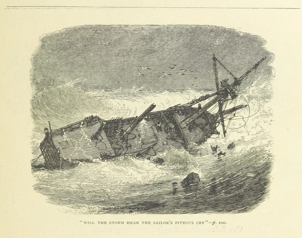 An illustration from The Christian Year, etc. [With a portrait, 1874, leaf 117