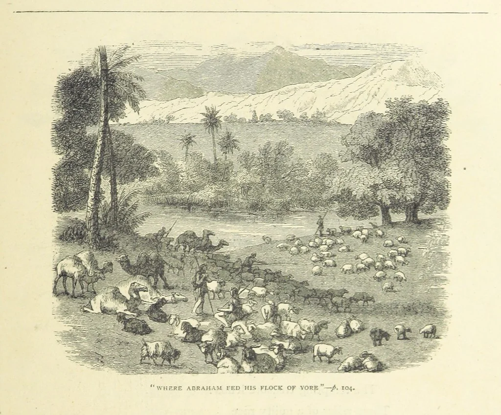 An illustration from The Christian Year, etc. [With a portrait, 1874, leaf 121