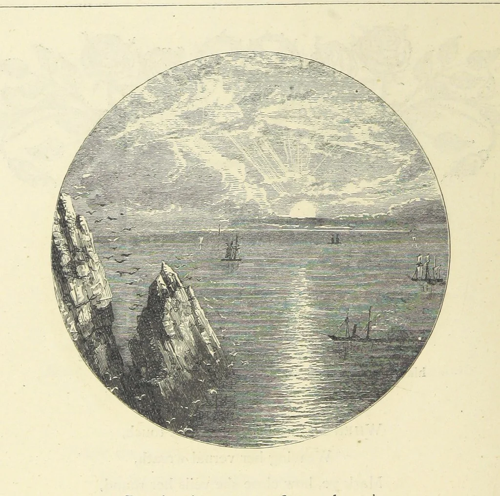 An illustration from The Christian Year, etc. [With a portrait, 1874, leaf 124