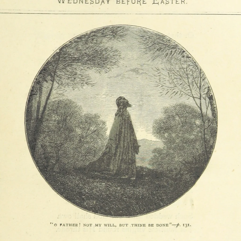 An illustration from The Christian Year, etc. [With a portrait, 1874, leaf 145