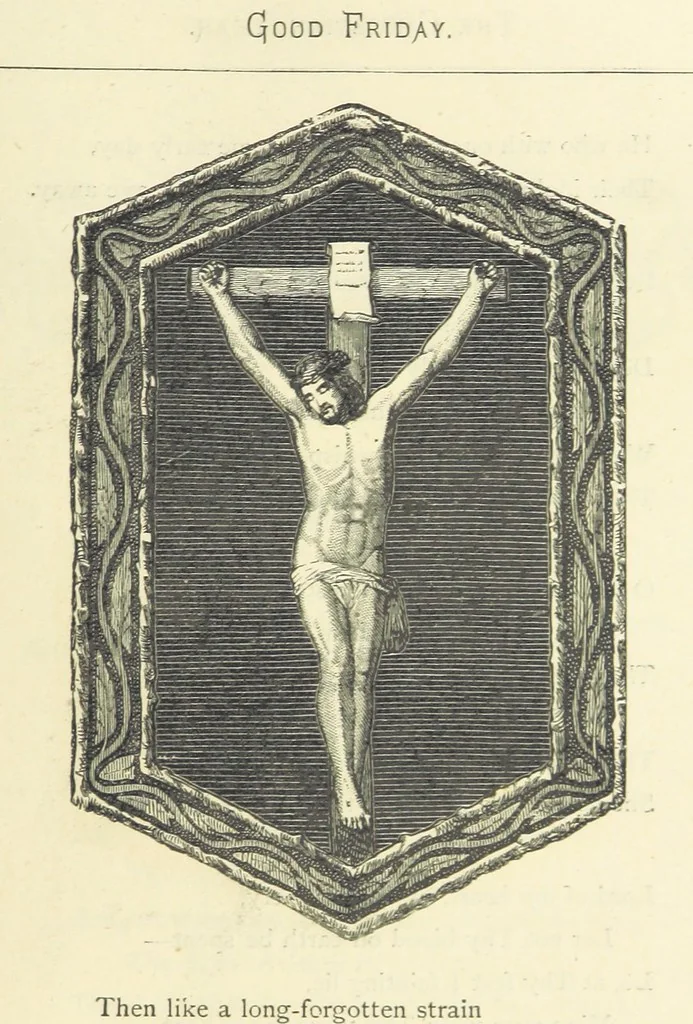 An illustration from The Christian Year, etc. [With a portrait, 1874, leaf 153