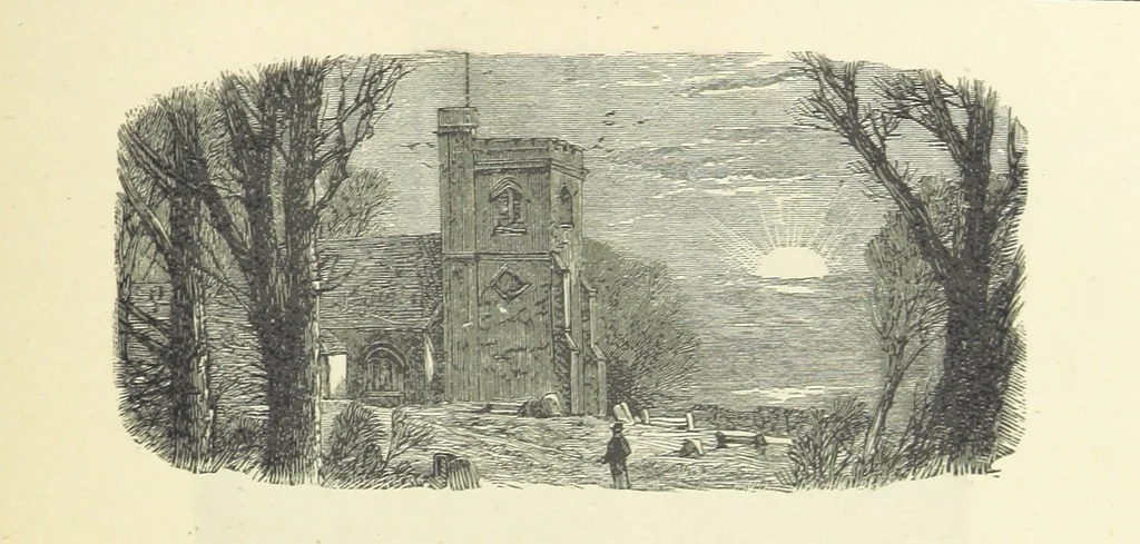 An illustration from The Christian Year, etc. [With a portrait, 1874, leaf 159