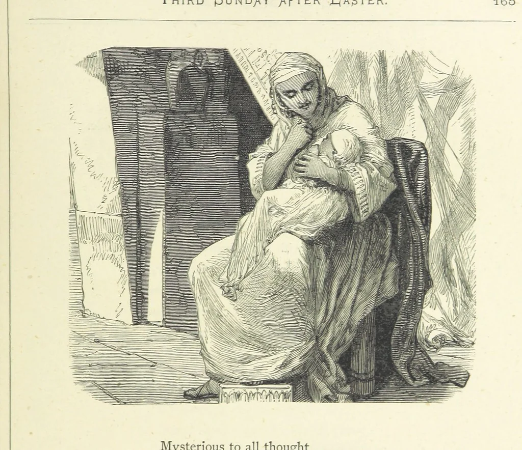 An illustration from The Christian Year, etc. [With a portrait, 1874, leaf 181