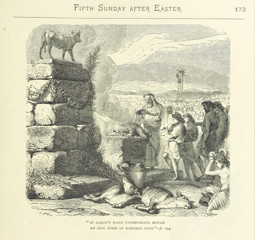 An illustration from The Christian Year, etc. [With a portrait, 1874, leaf 189