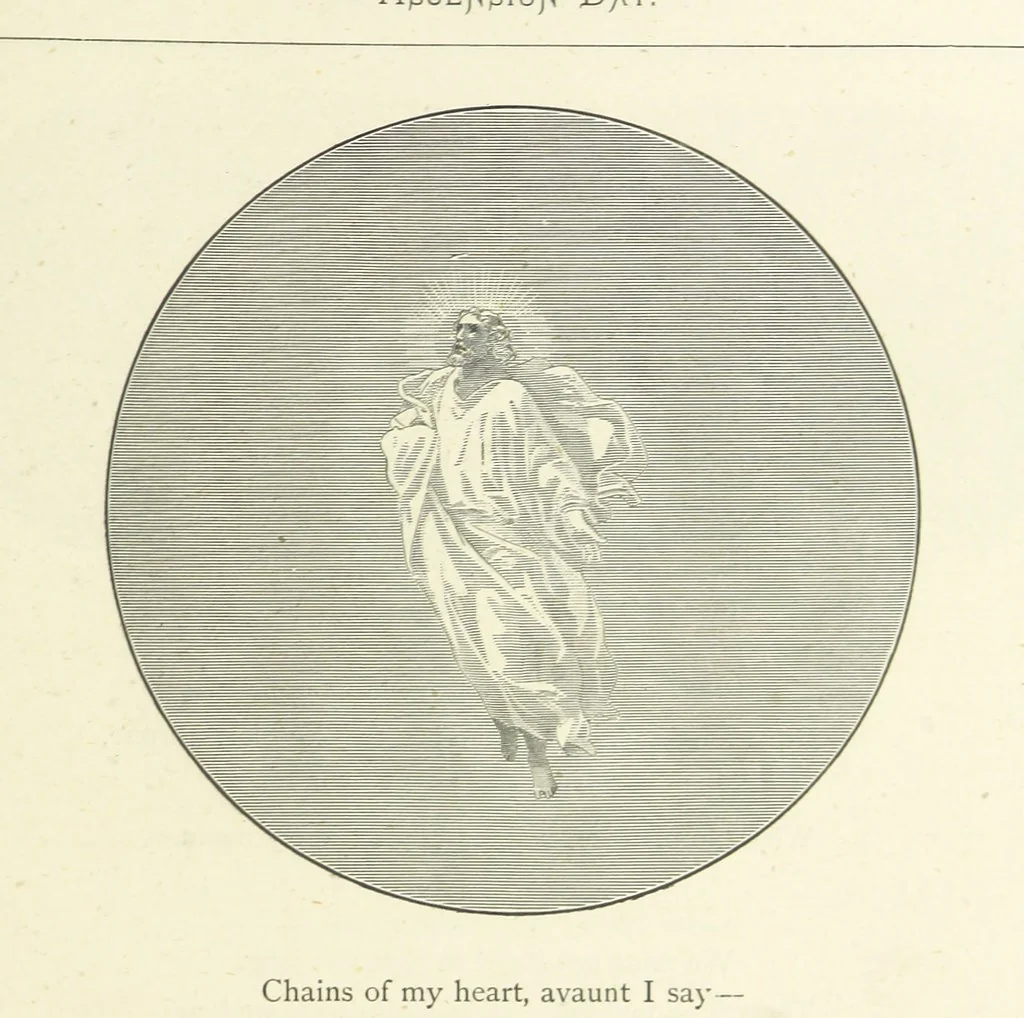 An illustration from The Christian Year, etc. [With a portrait, 1874, leaf 193