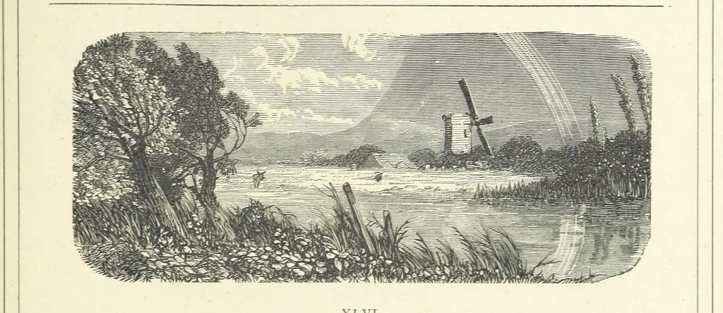 An illustration from The Christian Year, etc. [With a portrait, 1874, leaf 195