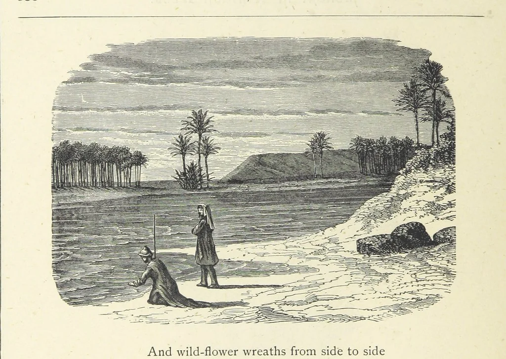 An illustration from The Christian Year, etc. [With a portrait, 1874, leaf 204