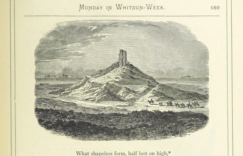 An illustration from The Christian Year, etc. [With a portrait, 1874, leaf 205