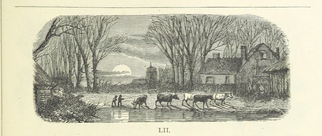 An illustration from The Christian Year, etc. [With a portrait, 1874, leaf 219