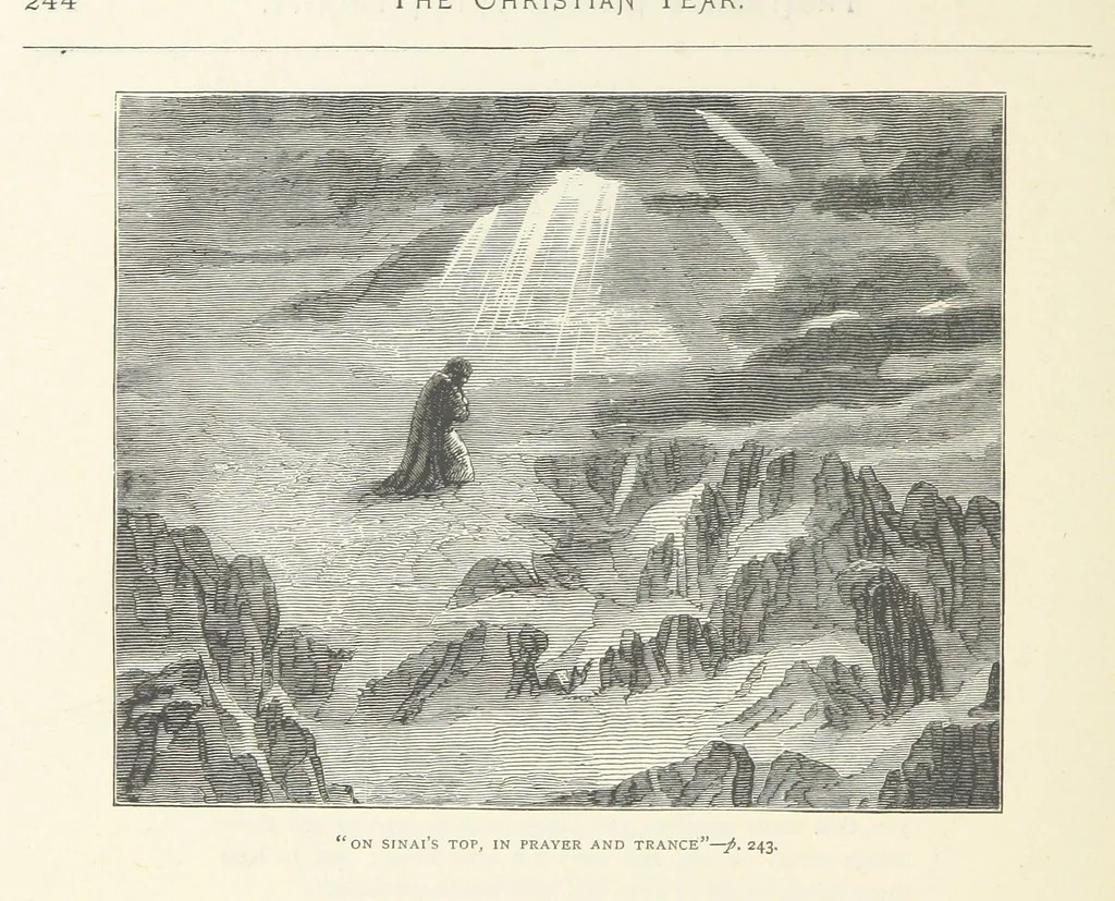 An illustration from The Christian Year, etc. [With a portrait, 1874, leaf 260