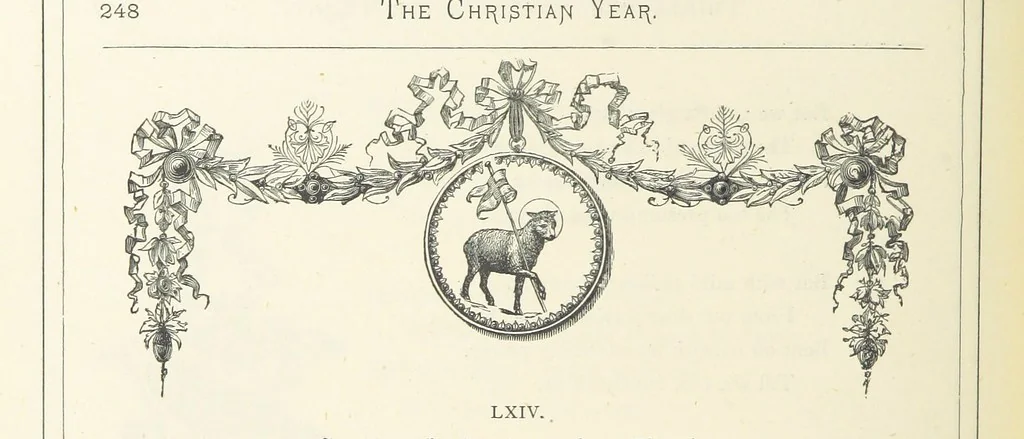 An illustration from The Christian Year, etc. [With a portrait, 1874, leaf 264
