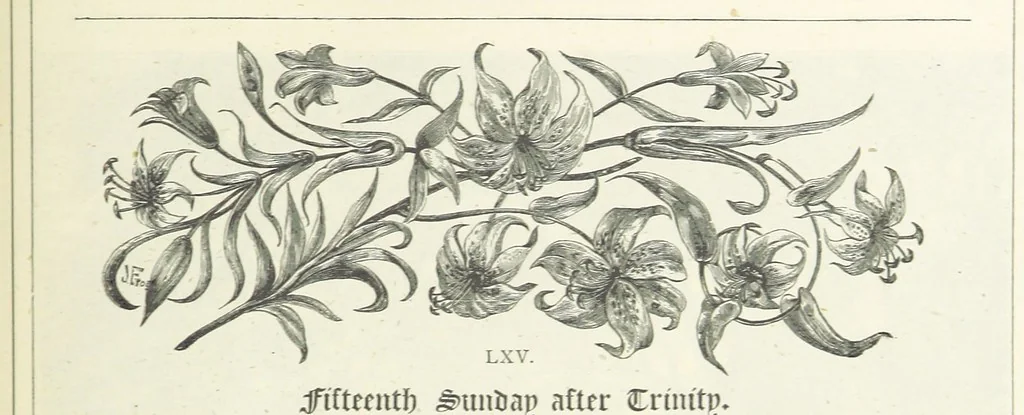An illustration from The Christian Year, etc. [With a portrait, 1874, leaf 267