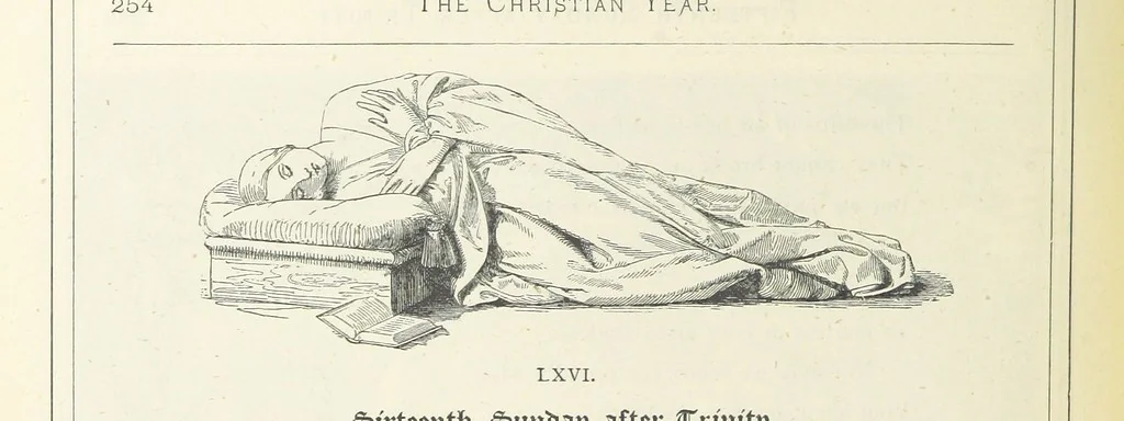 An illustration from The Christian Year, etc. [With a portrait, 1874, leaf 270