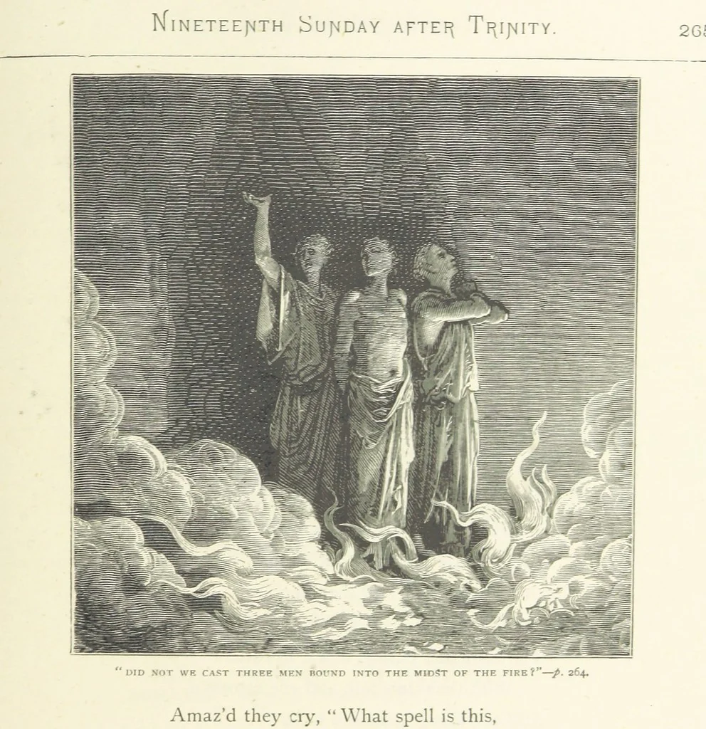 An illustration from The Christian Year, etc. [With a portrait, 1874, leaf 281