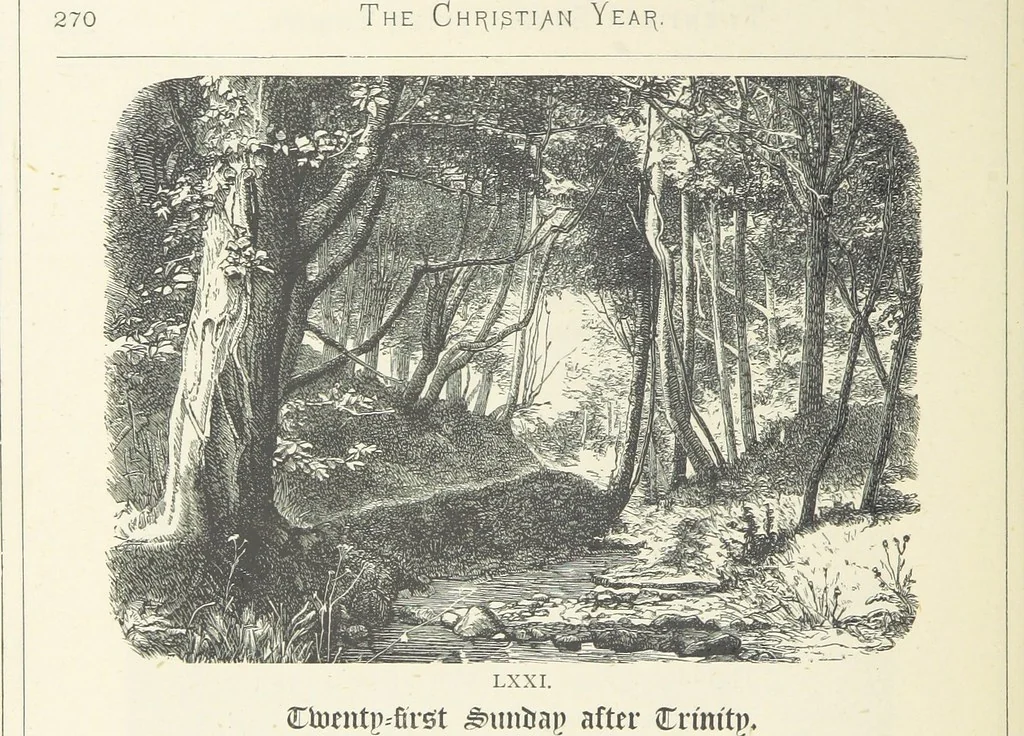 An illustration from The Christian Year, etc. [With a portrait, 1874, leaf 286