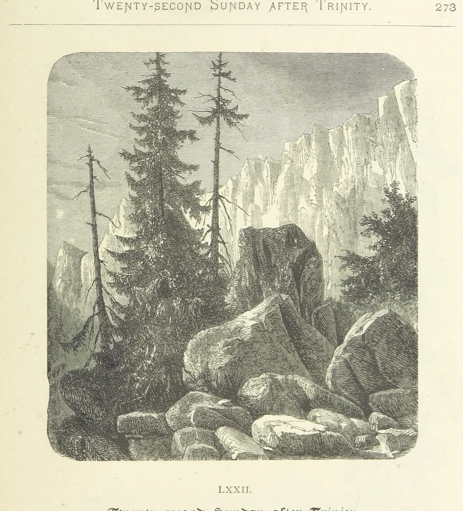 An illustration from The Christian Year, etc. [With a portrait, 1874, leaf 289