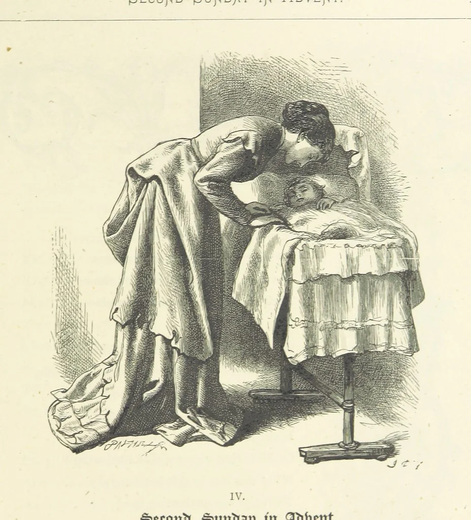 An illustration from The Christian Year, etc. [With a portrait, 1874, leaf 29