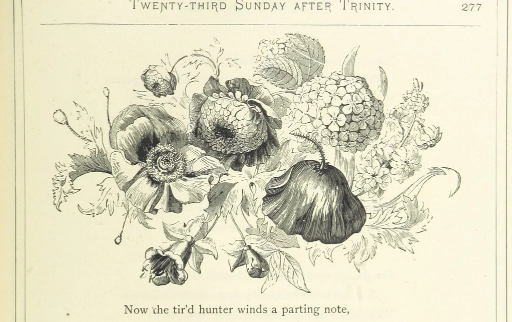 An illustration from The Christian Year, etc. [With a portrait, 1874, leaf 293