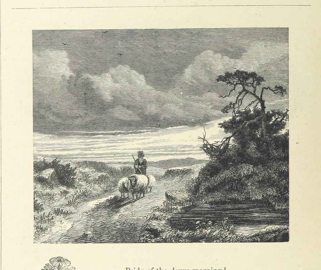 An illustration from The Christian Year, etc. [With a portrait, 1874, leaf 300