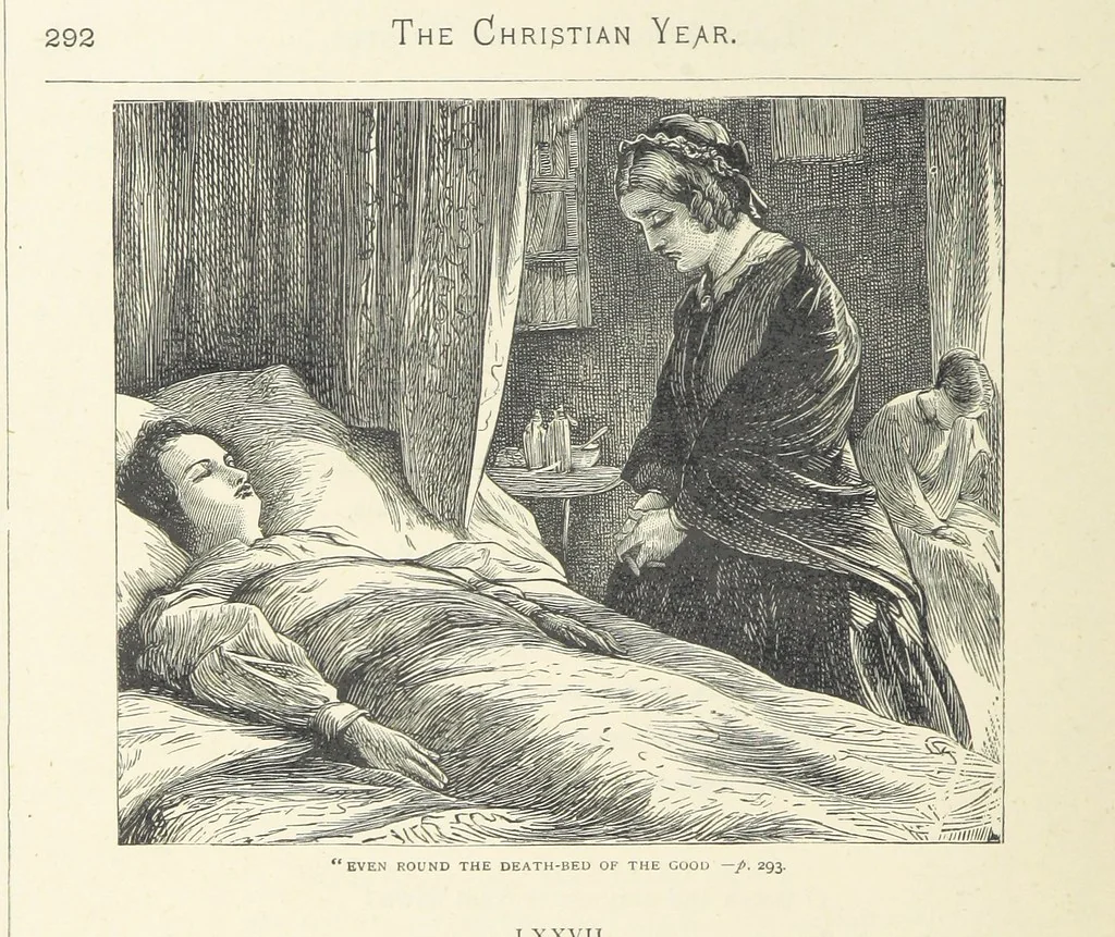 An illustration from The Christian Year, etc. [With a portrait, 1874, leaf 308