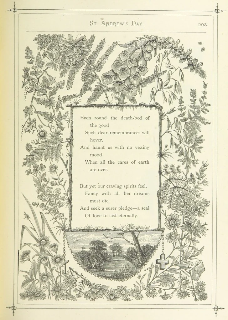 An illustration from The Christian Year, etc. [With a portrait, 1874, leaf 309