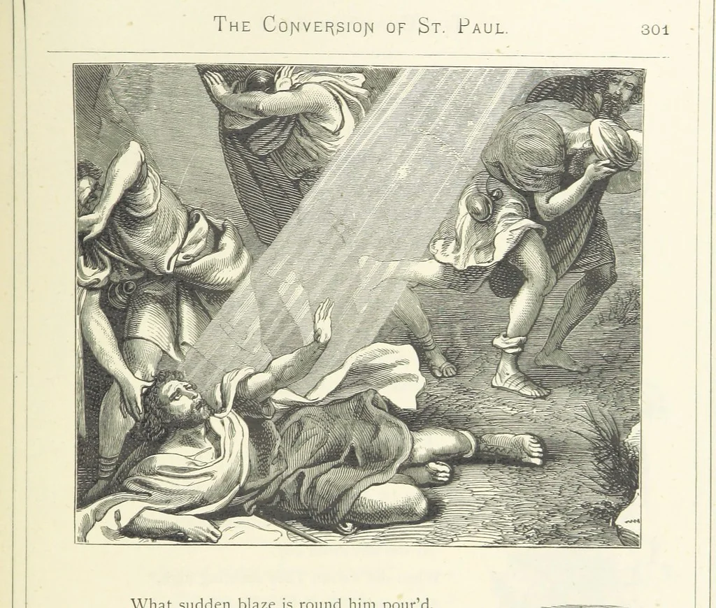 An illustration from The Christian Year, etc. [With a portrait, 1874, leaf 317