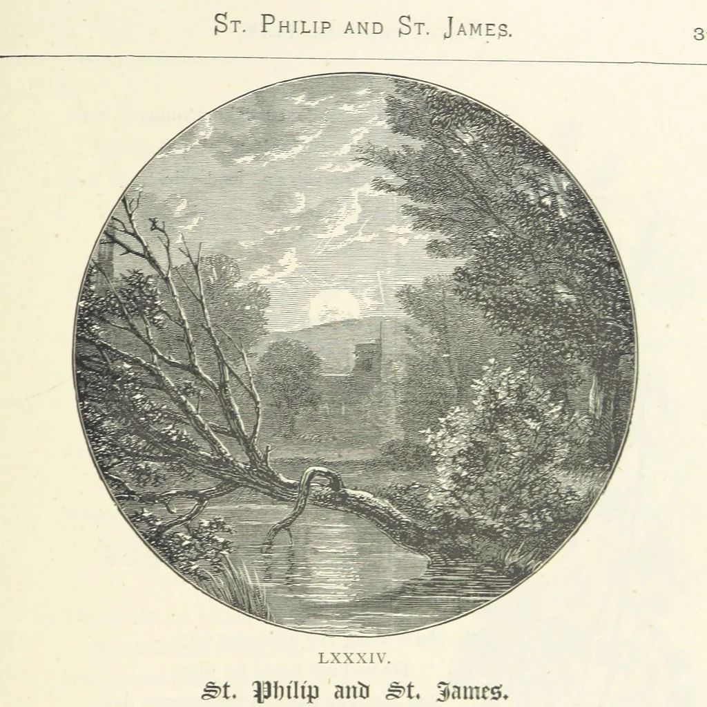 An illustration from The Christian Year, etc. [With a portrait, 1874, leaf 333