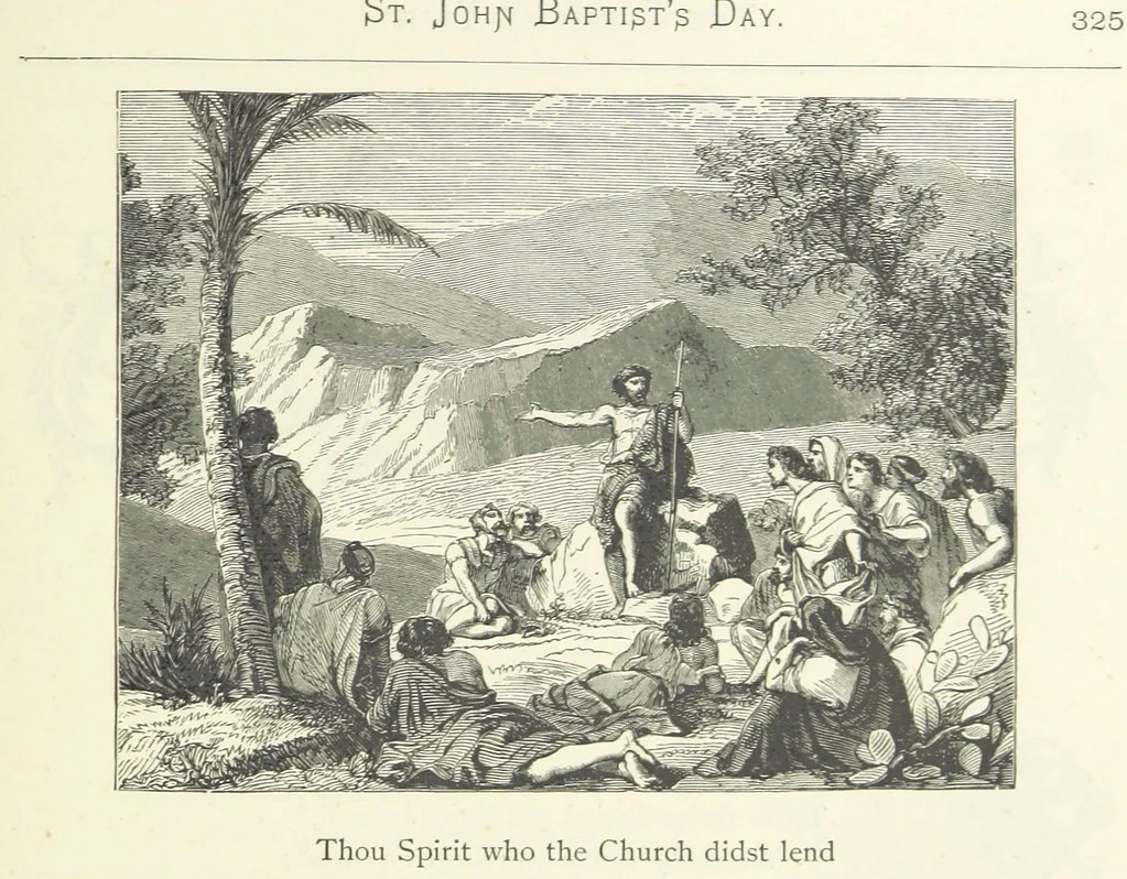 An illustration from The Christian Year, etc. [With a portrait, 1874, leaf 341