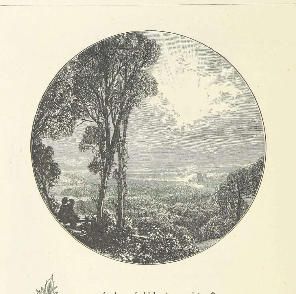 An illustration from The Christian Year, etc. [With a portrait, 1874, leaf 364