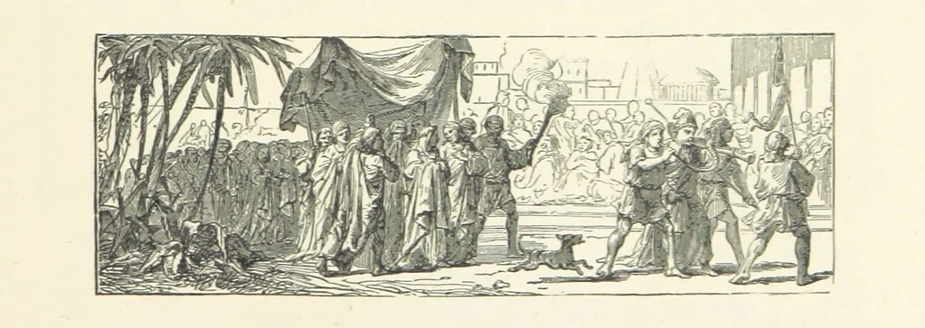 An illustration from The Christian Year, etc. [With a portrait, 1874, leaf 383