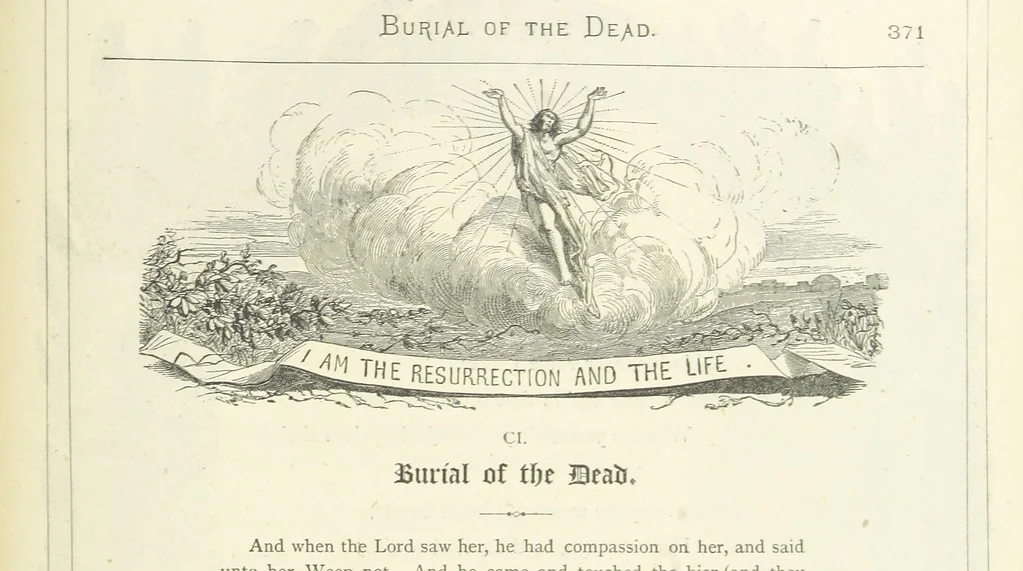 An illustration from The Christian Year, etc. [With a portrait, 1874, leaf 387