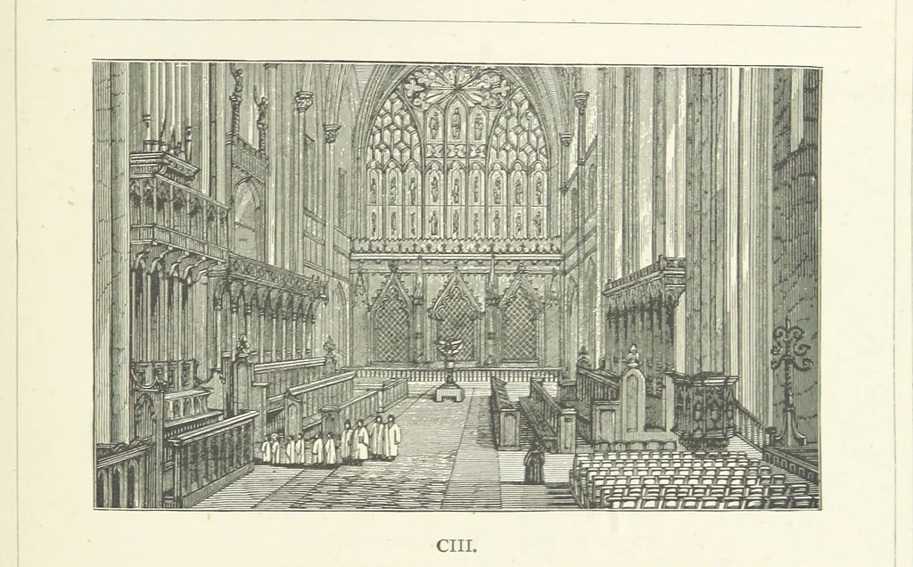 An illustration from The Christian Year, etc. [With a portrait, 1874, leaf 391